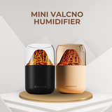 Volcano Flame Humidifier | USB Cool Mist Aroma Diffuser with LED Fire Light for Bedroom, Office, Home